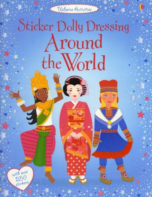 Sticker Dolly Dressing Around the World - Sticker Dolly Dressing - Emily Bone - Bøker - Usborne Publishing Ltd - 9781409514275 - 16. november 2010
