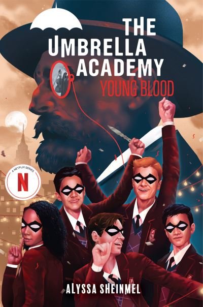 Cover for Alyssa Sheinmel · Young Blood (An Umbrella Academy YA Novel) (Hardcover bog) (2024)