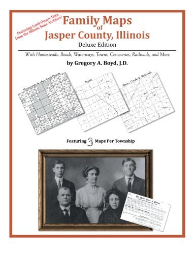 Cover for Gregory a Boyd J.d. · Family Maps of Jasper County, Illinois (Pocketbok) (2010)