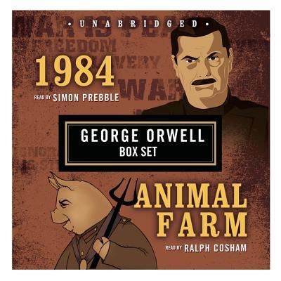 Cover for George Orwell · George Orwell Boxed Set (1984 and Animal Farm) (MP3-CD) [Unabridged edition] (2007)