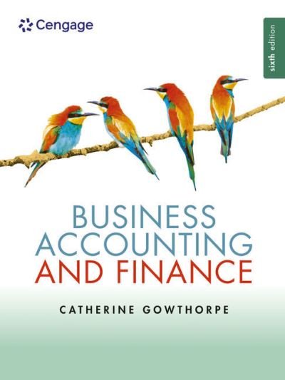 Business Accounting & Finance - Gowthorpe, Catherine (Oxford Brookes University) - Bøger - Cengage Learning EMEA - 9781473791275 - 31. januar 2024