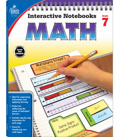 Math, Grade 7 - Katie Kee Daughtrey - Books - Carson Dellosa Education - 9781483831275 - January 14, 2016