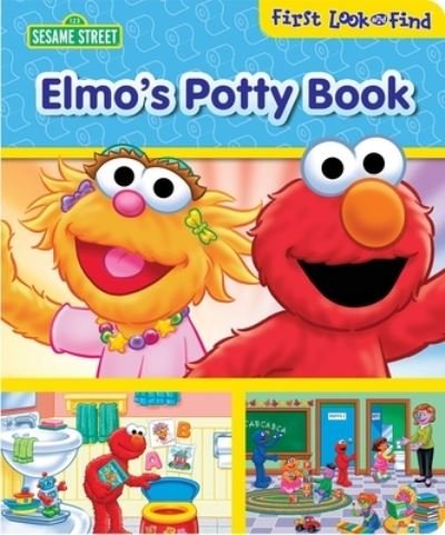 Cover for P I Kids · Elmos Potty Book My First Look And Find New Format No Rights (Hardcover Book) (2019)