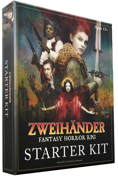 Cover for Daniel D. Fox · ZWEIHANDER Fantasy Horror RPG: Starter Kit (Bok) (2022)