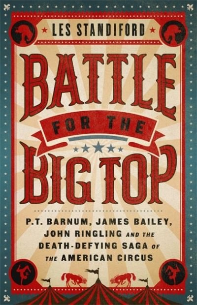 Cover for Les Standiford · Battle for the Big Top: P. T. Barnum, James Bailey, John Ringling, and the Death-Defying Saga of the American Circus (Paperback Book) (2022)