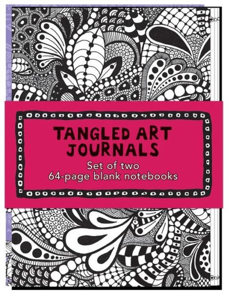 Tangled Art Journals: Set of two 64-page blank notebooks - Penny Raile - Bøger - Walter Foster Publishing - 9781600584275 - 2. januar 2014