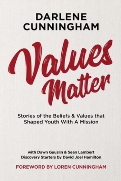 Cover for Darlene Cunningham · Values Matter (Paperback Book) (2020)