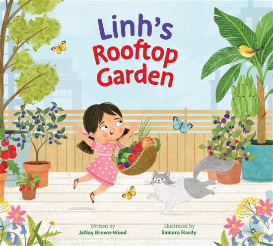 Cover for JaNay Brown-Wood · Linh's Rooftop Garden - Where In the Garden? (Pocketbok) (2023)