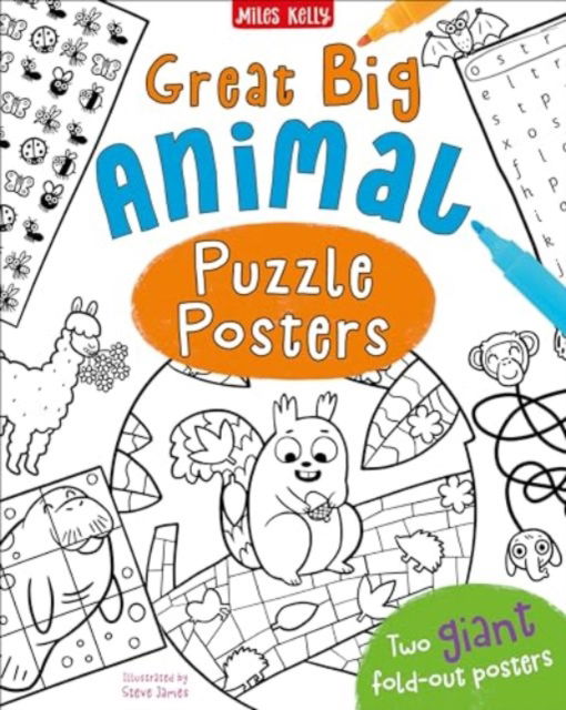 My Great Big Animal Activities - Giant Poster Packs - Miles Kelly - Książki - Miles Kelly Publishing Ltd - 9781789896275 - 22 września 2022