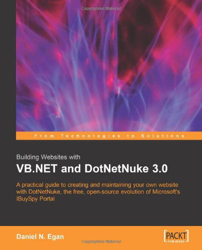 Cover for Daniel N. Egan · Building Websites with VB.NET and DotNetNuke 3.0 (Taschenbuch) (2005)