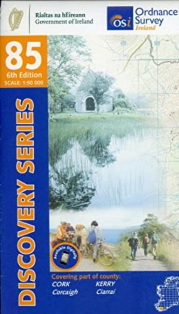 Cover for Ordnance Survey Ireland · Cork, Kerry - Discovery (Paperback Bog) (2021)