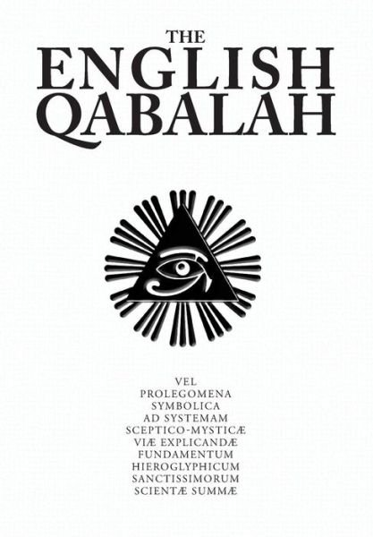 The English Qabalah - Vsv - Books - 8th House Publishing - 9781926716275 - July 21, 2014