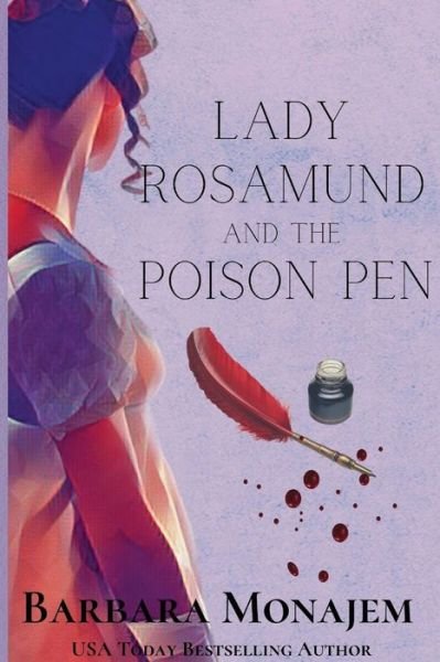 Cover for Barbara Monajem · Lady Rosamund and the Poison Pen: A Rosie and McBrae Mystery - A Rosie and McBrae Mystery (Paperback Book) (2020)