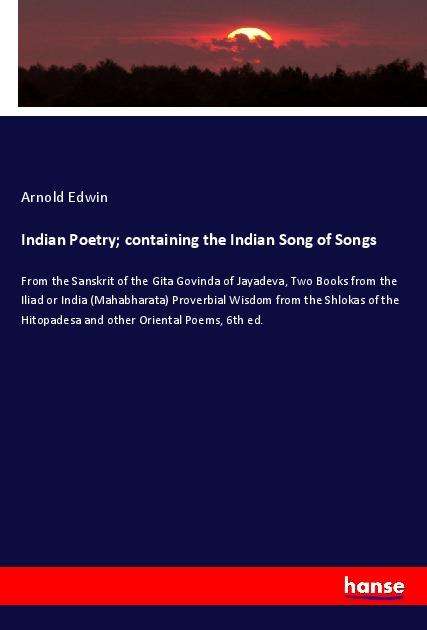 Cover for Edwin · Indian Poetry; containing the Ind (Buch)