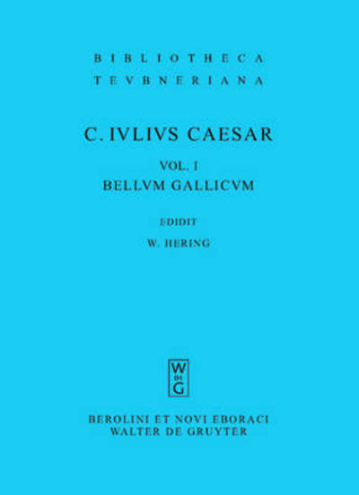 Cover for Caesar / Hering · Commentarii Rerum Gestarum, V Pb (Book) [Reprint 1987 edition] (1997)