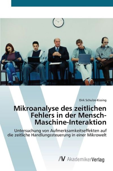 Cover for Schulze-Kissing · Mikroanalyse des zeitli (Book) (2012)