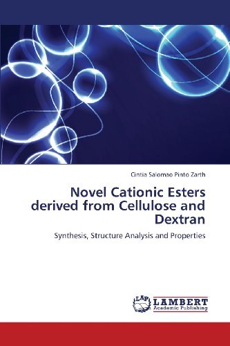 Cover for Cintia Salomao Pinto Zarth · Novel Cationic Esters Derived from Cellulose and Dextran: Synthesis, Structure Analysis and Properties (Paperback Book) (2013)