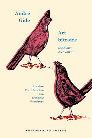 Cover for André Gide · Art bitraire (Book) (2024)