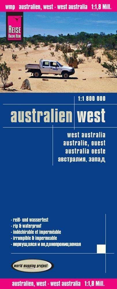Cover for Reise Know-How · World Mapping Project: Australia West (Landkart) (2015)