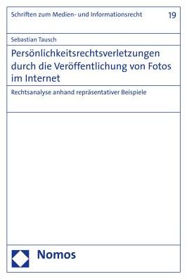 Cover for Tausch · Persönlichkeitsrechtsverletzunge (Book) (2016)