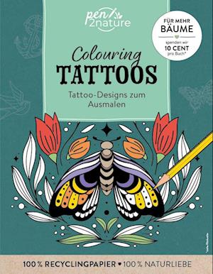 Cover for Colouring Tattoos (Book) (2024)