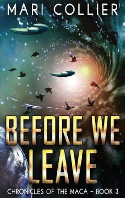 Cover for Mari Collier · Before We Leave (Hardcover Book) [Large type / large print edition] (2021)