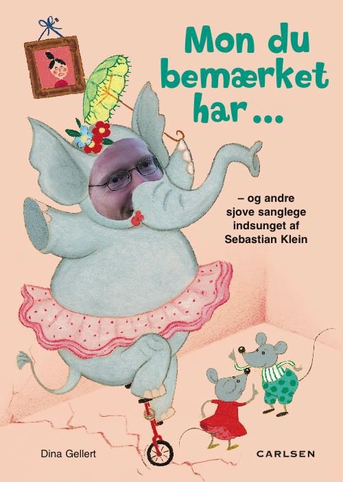 Cover for Dina Gellert · Mon du bemærket har .... m/cd (Cardboard Book) [2th edição] (2010)