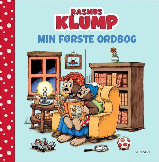 Cover for Carla og Vilhelm Hansen · Rasmus Klump - Min første ordbog (Papbog) [1. udgave] (2023)