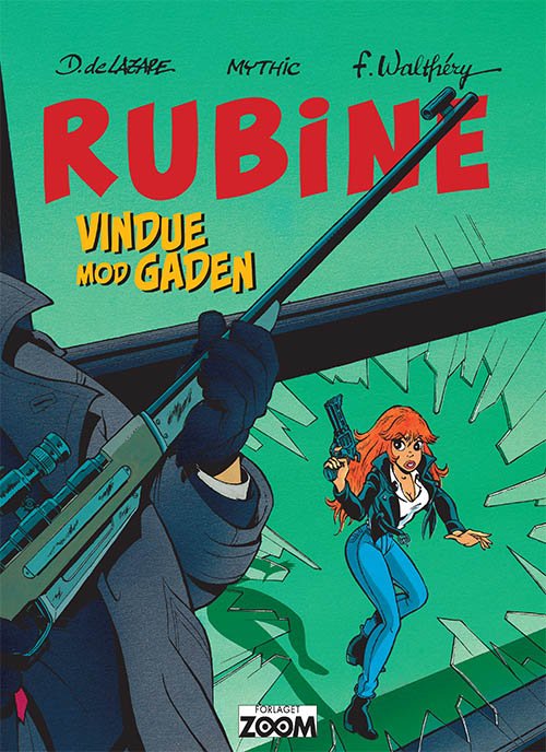 Cover for Mythic og De Lazare Walthéry · Rubine: Rubine: Vindue mod gaden (Poketbok) [1:a utgåva] (2018)