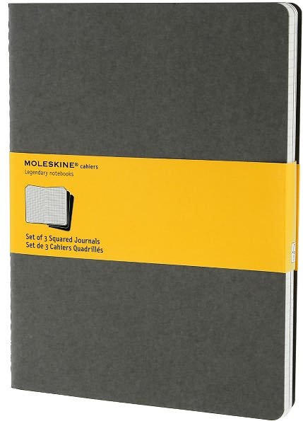 Cover for Moleskin · Moleskine Cahier Journals XL Squ Pebble Grey (Stationery) (2012)