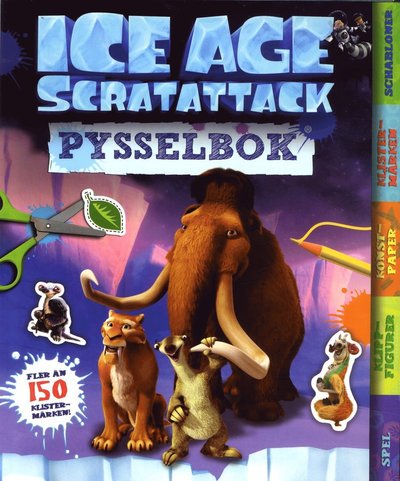 Cover for Emily Stead · Ice Age. Scratattack : pysselbok (Spiral Book) (2016)