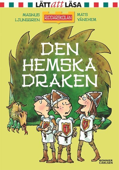 Cover for Magnus Ljunggren · Riddarskolan: Den hemska draken (ePUB) (2019)