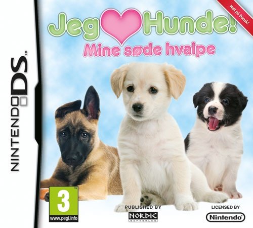 Cover for Spil-nintendo Ds · Jeg Elsker Hunde! Mine Søde Hvalpe (DS) (2012)