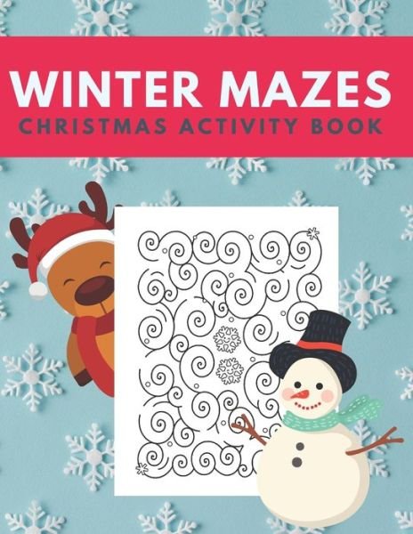 Cover for Ho Ho Press · Winter Mazes Christmas Activity Book (Taschenbuch) (2020)