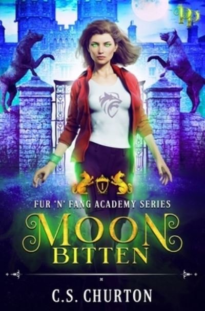 Cover for C S Churton · Moon Bitten (Fur 'n' Fang Academy Book 1) (Pocketbok) (2020)