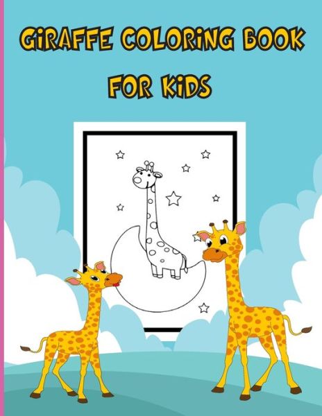 Cover for Lenoox Funny Coloring · Giraffe coloring book for kids (Paperback Book) (2021)