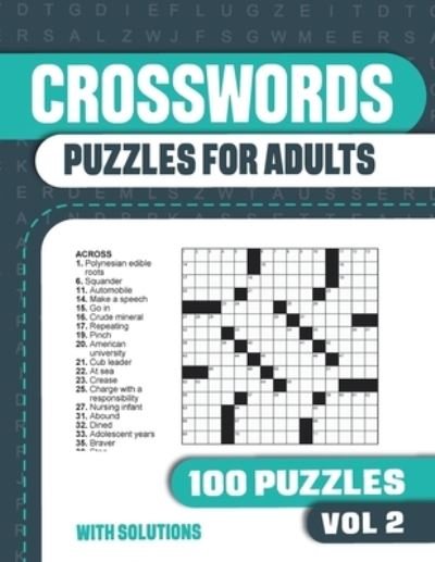 Crosswords Puzzles for Adults - Visupuzzle Books - Livres - Independently Published - 9798710032275 - 16 février 2021