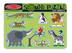 Cover for Melissa &amp; Doug · Zoo Animals Sound Puzzle (N/A) (2012)