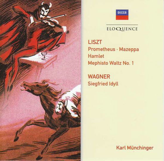 Cover for Liszt / Wagner / Munchinger,karl · Liszt: Prometheus / Mephisto Waltz / Mazeppa (CD) (2019)