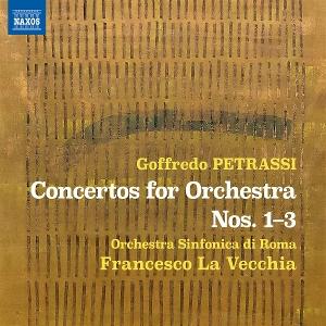 Cover for Orchestra Sinfonica Di Roma · Petrassi: Concertos For Orchestra Nos. 1-3 (CD) (2025)