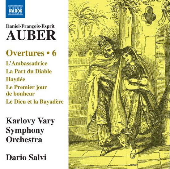 Cover for Karlovy Vary Symphony Orchestra · Daniel-Francois-Esprit Auber: Overtures, Vol. 6 (CD) (2024)