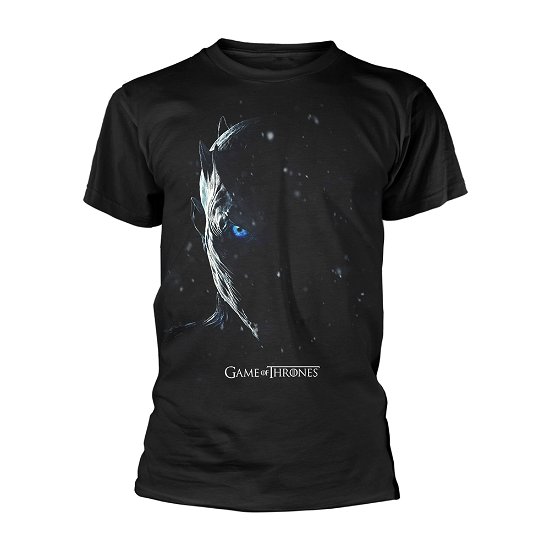 Game Of Thrones: Night King Poster (T-Shirt Unisex Tg. L) - Game of Thrones - Andet - PHM - 0803343224276 - 25. marts 2019