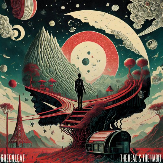 Cover for Greenleaf · The Head &amp; the Habit (Red Vinyl) (LP) (2024)