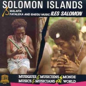 Cover for Aa Vv · Solomom Islands - Iles Salomon - Unesco Collection (CD) (1990)