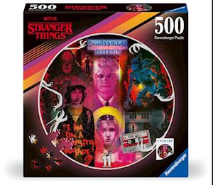 Stranger Things Rund-Puzzle Friends Dont Lie (500 (Leketøy) (2024)