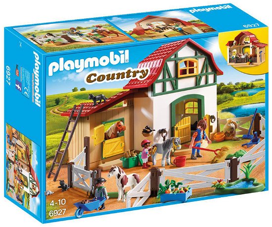 Cover for Playmobil · Ponypark Playmobil (6927) (Legetøj) (2017)