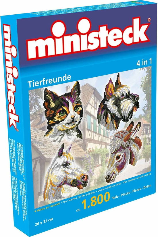 Cover for Ministeck · Ministeck Dierenvrienden 4 In 1 Ca. 1.600 Delen (Toys)