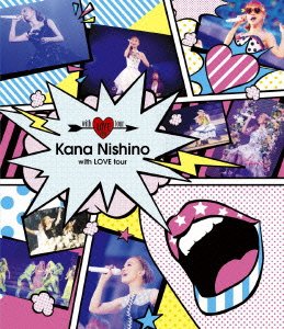 Cover for Kana Nishino · With Love Tour (MDVD) [Japan Import edition] (2016)