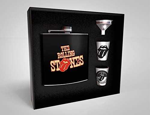 Tongue (Hip Flask. 2 Cups & Funnel) - The Rolling Stones - Mercancía - GB EYE - 5028486408276 - 3 de septiembre de 2018