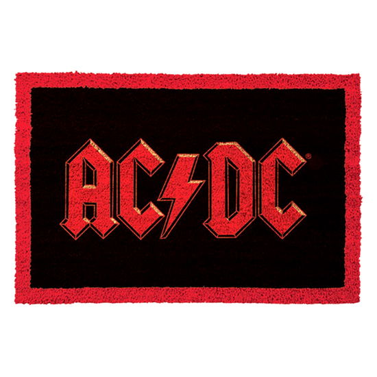 AC/DC - Logo - Doormat - Musiikki - PYRAMID - 5050293850276 - maanantai 19. marraskuuta 2018